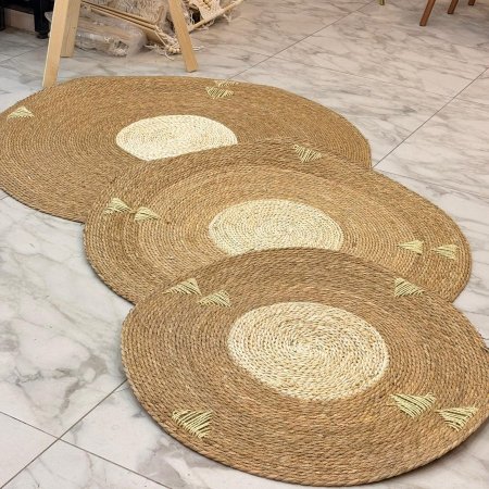 سجاد القش الدائري